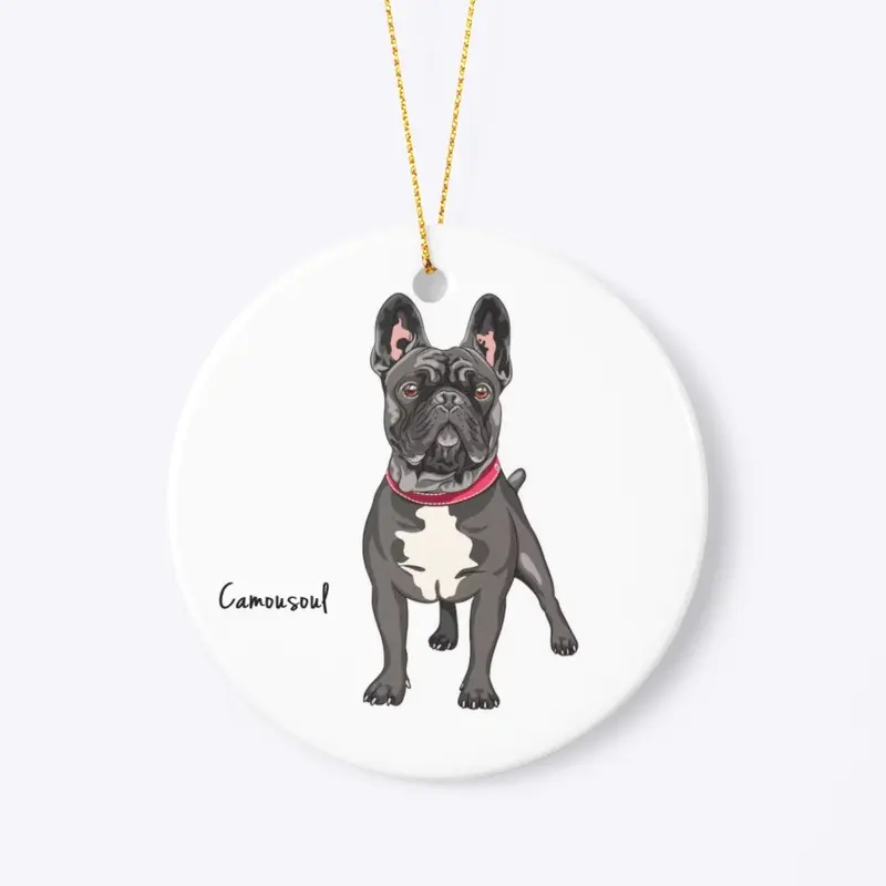 Frenchie owner necklace 