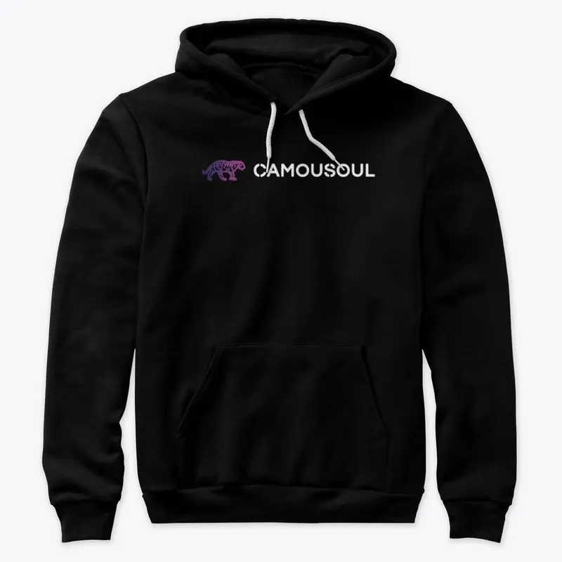 Black Camousoul Pullover hoodie 